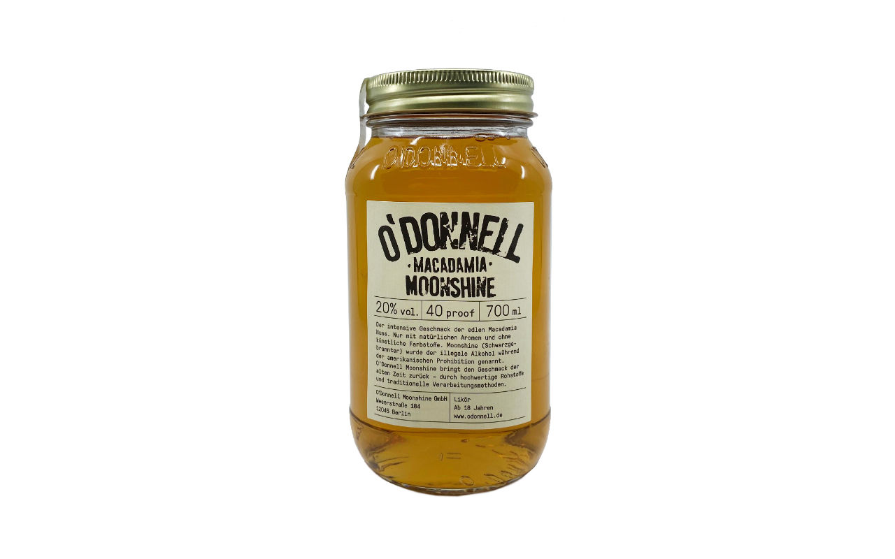 O’DONNELL MOONSHINE Macadamia (20% vol.) 700ml