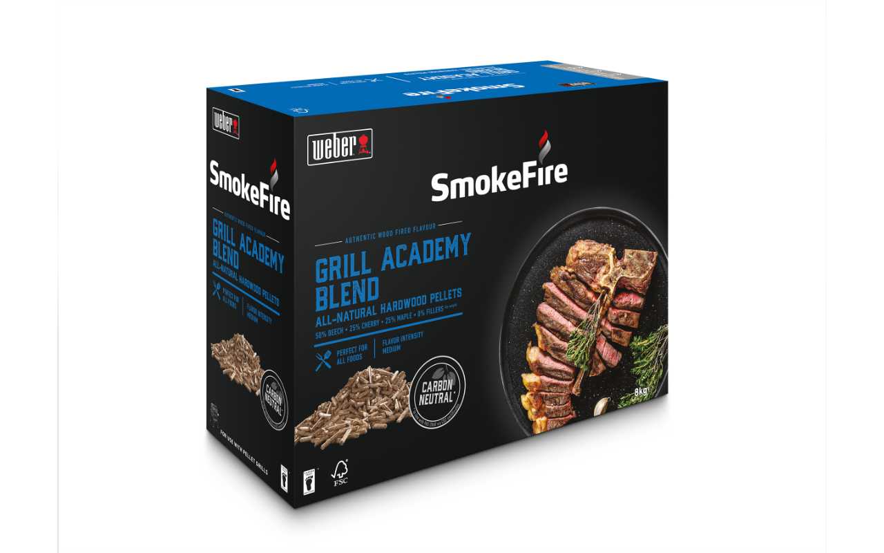 Weber SmokeFire Holzpellets Grill Academy Blend - 8 kg - Art.-Nr.: 18294