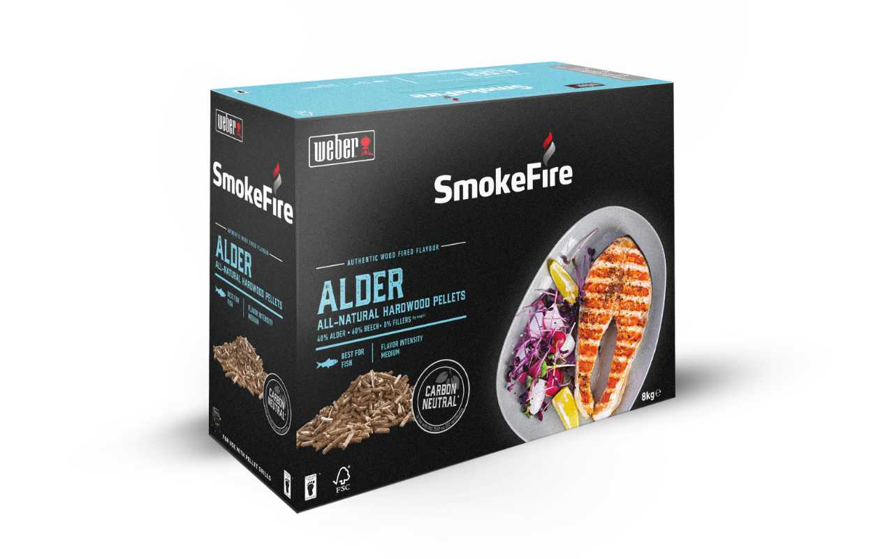 Weber SmokeFire Holzpellets Erle - 8 kg - Art.-Nr.: 18290