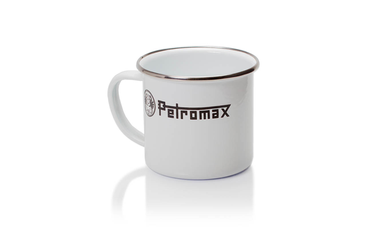  Petromax Emaille-Becher, weiß
