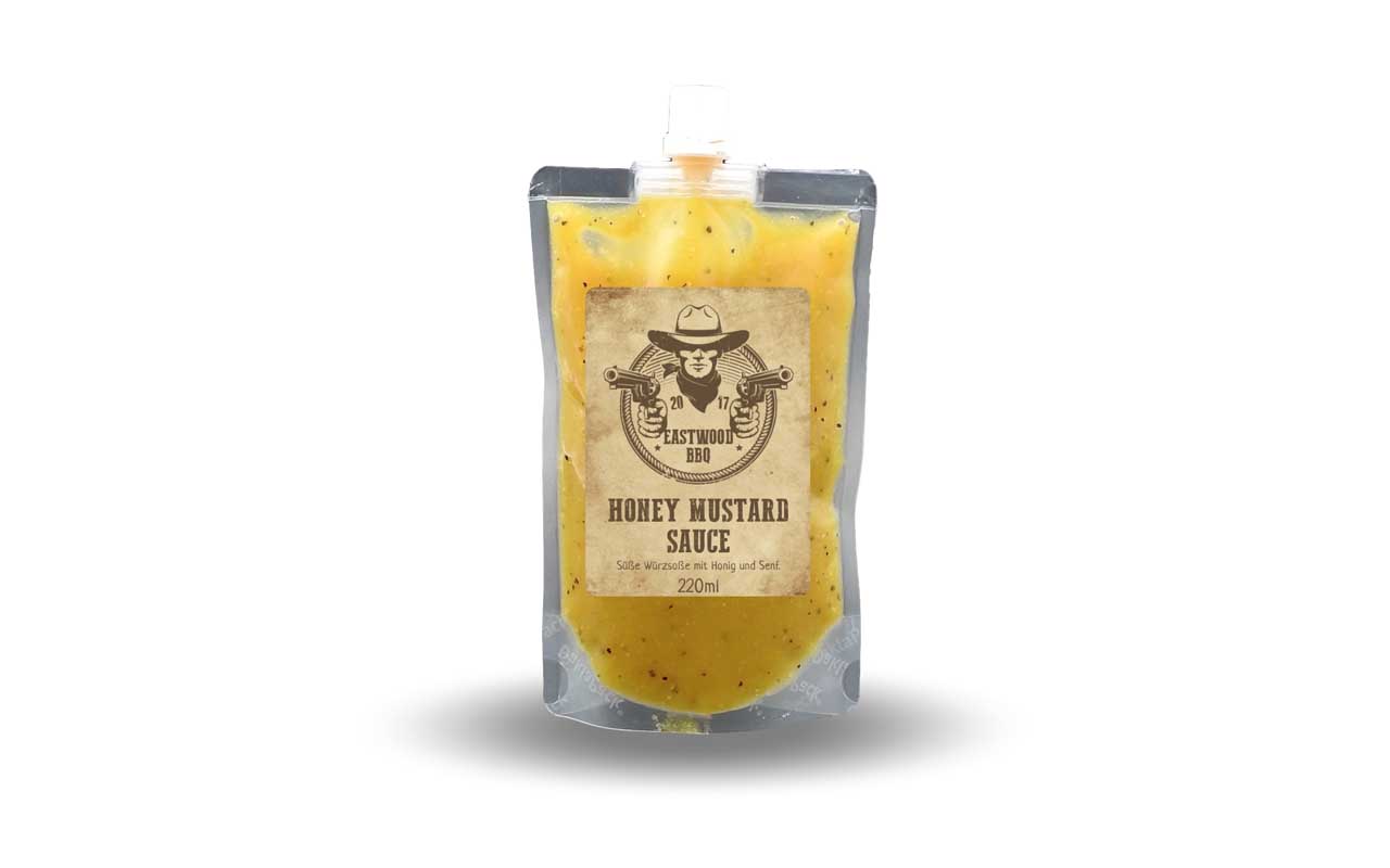 Eastwood BBQ - Honey Mustard Sauce 220ml Beutel